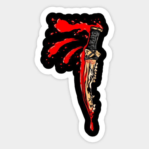 Curse of Cain Sticker by TwistMedia